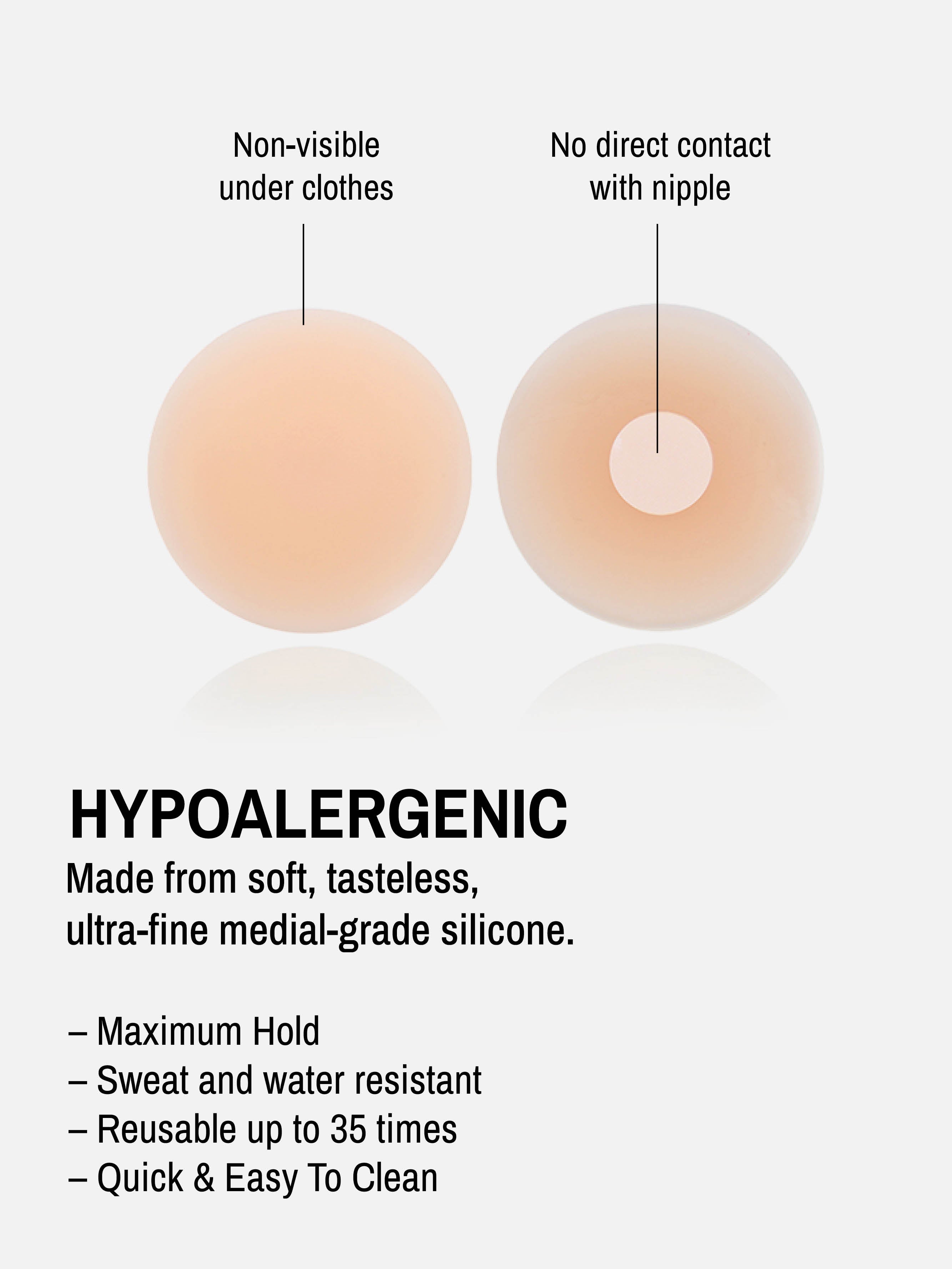 SILICONE NIPPLE PADS